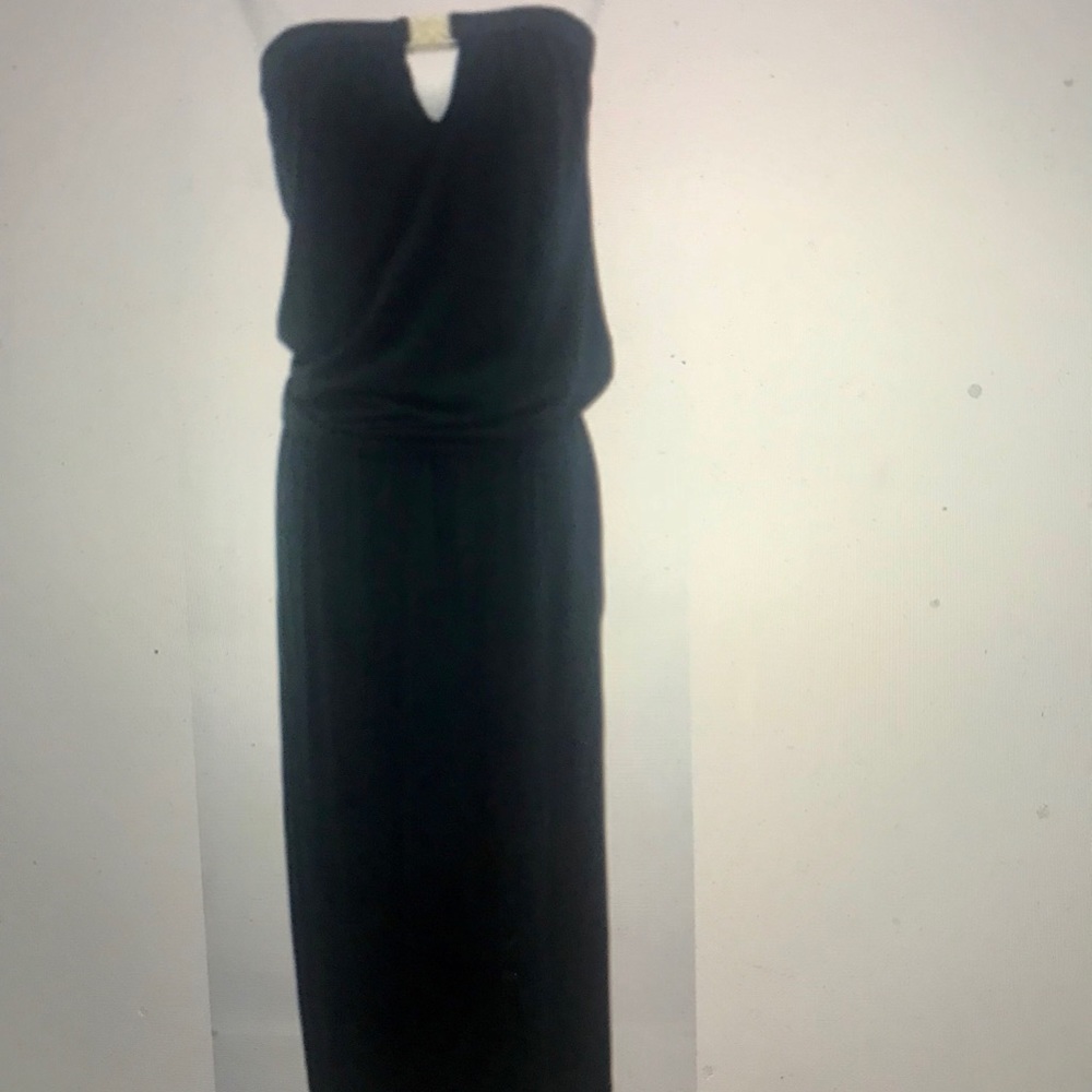 Trina Turk Black Tube Long Maxi